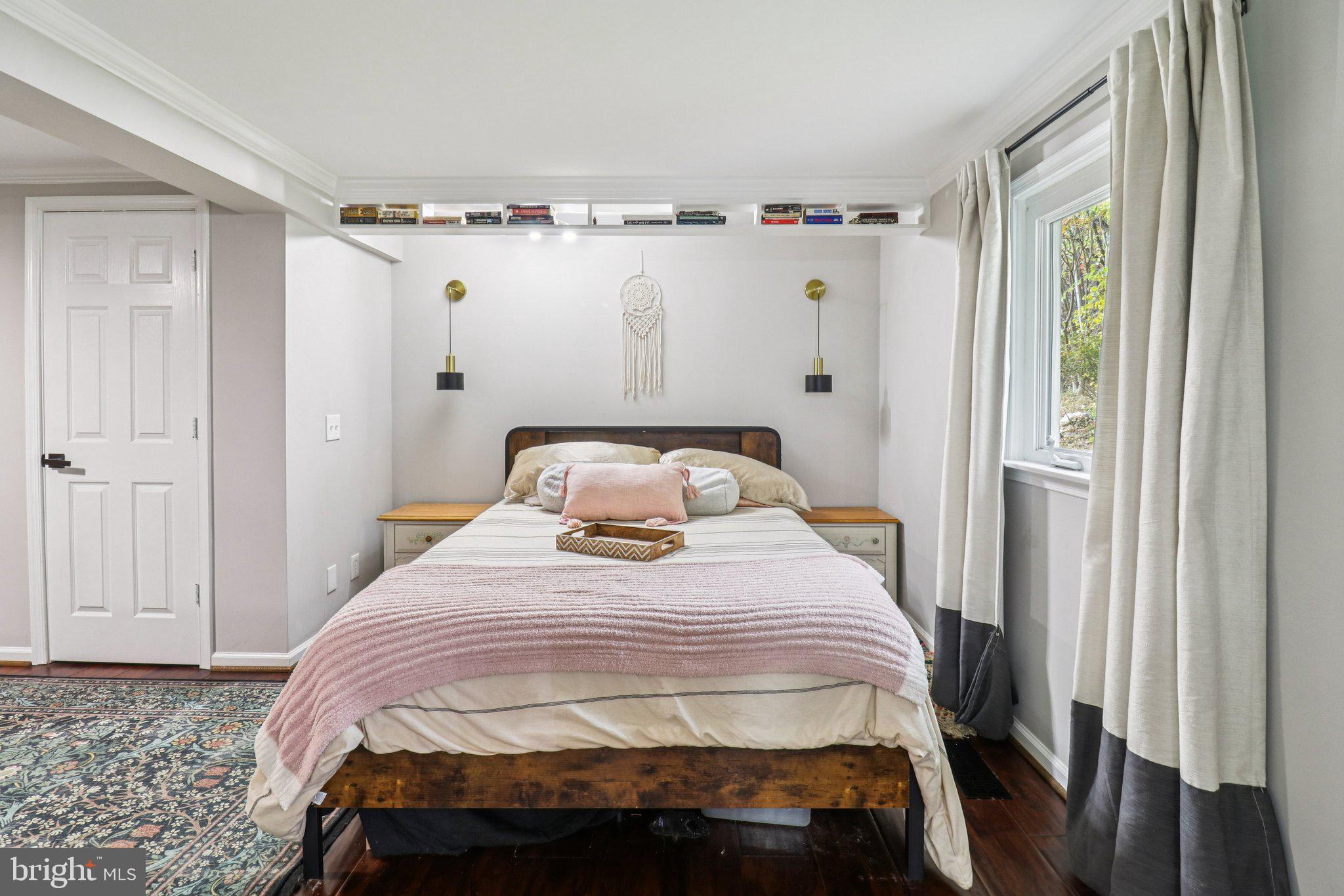 9830 Wineberry Road Marshall, VA 20115 - Photo 37 of 105 a bedroom with a bed and a window