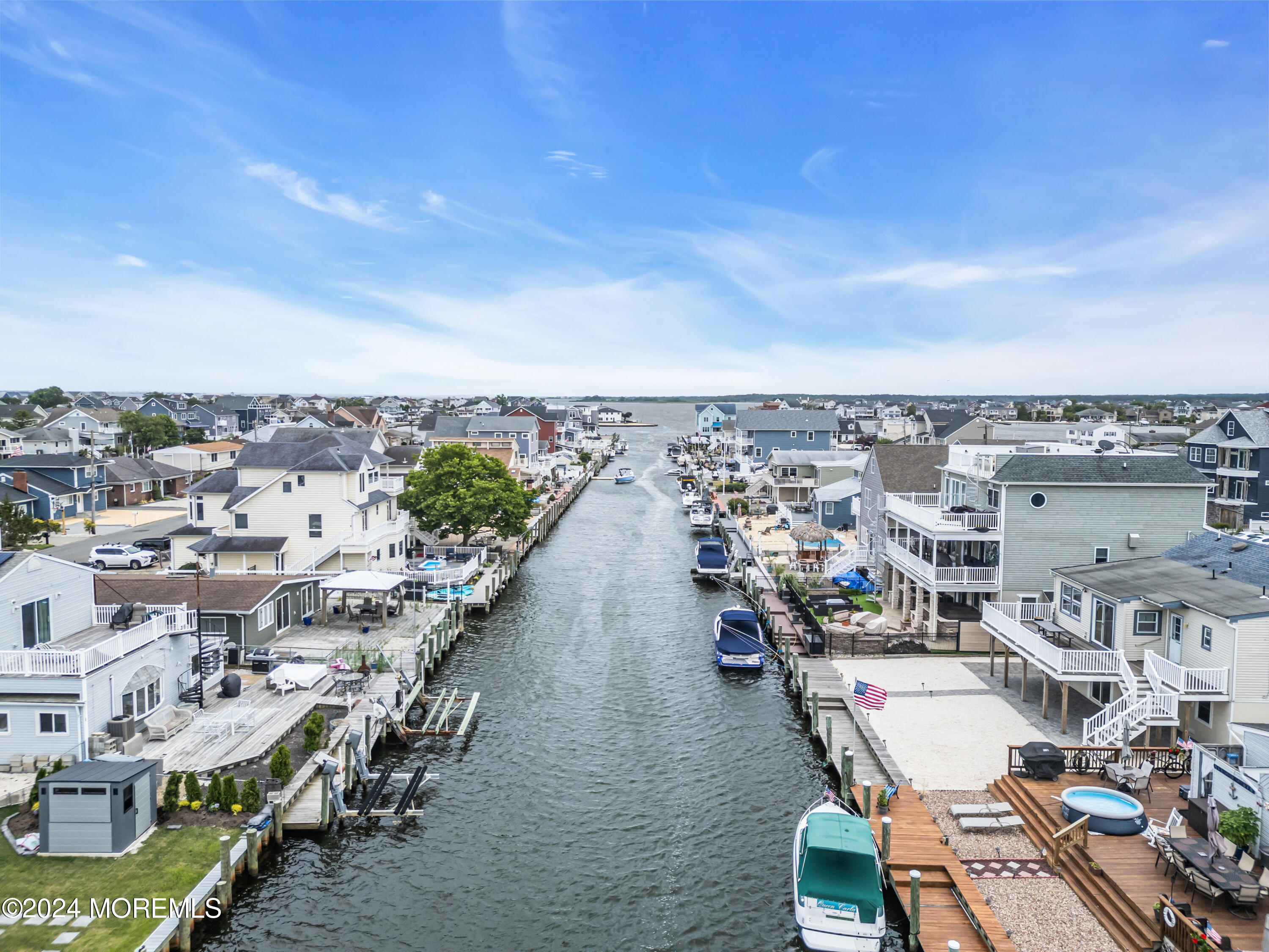 31 Neptune Road Toms River, NJ 08753 - Photo 54 of 84 an aerial view of a city with lots of residential buildings