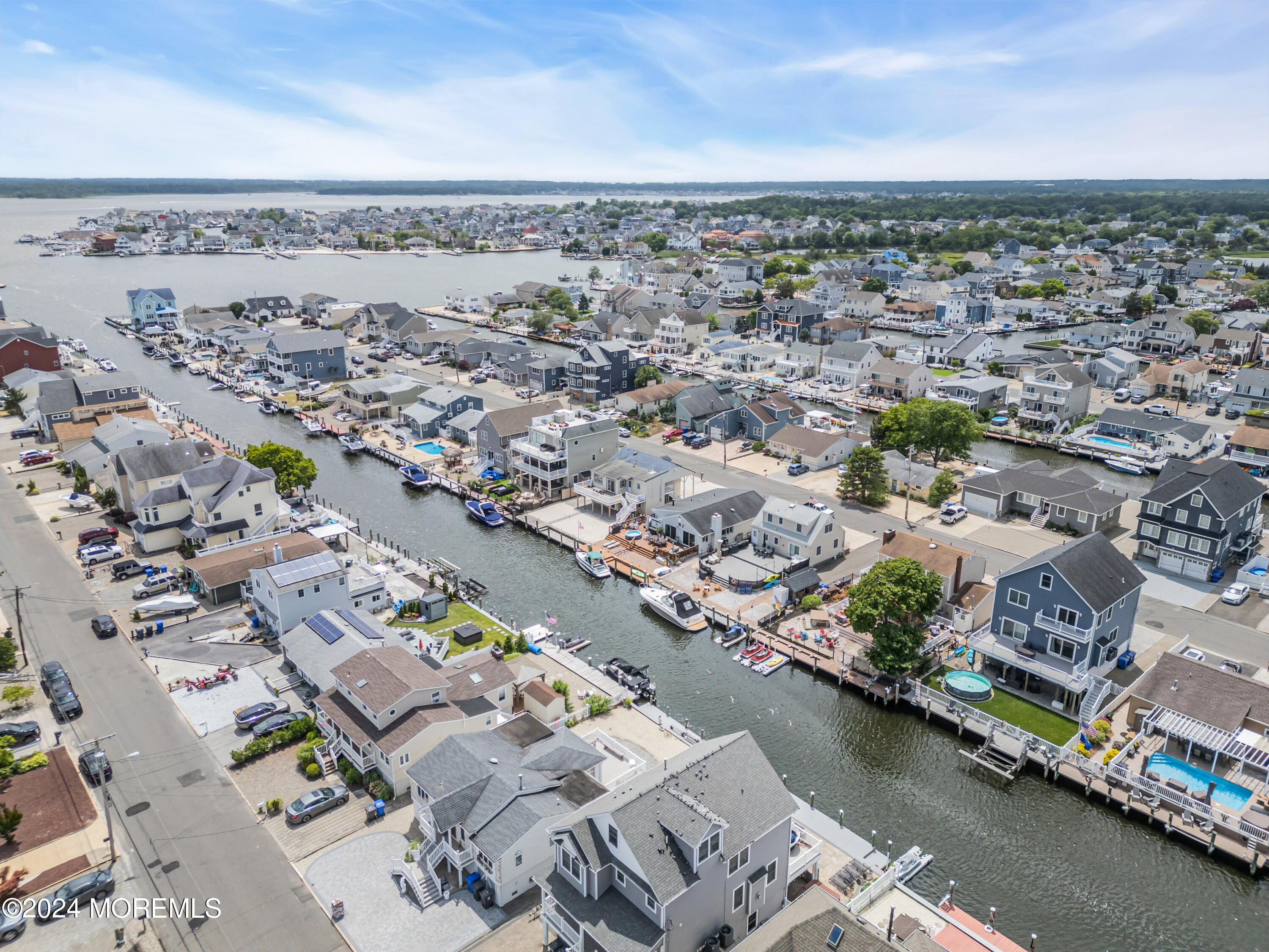 31 Neptune Road Toms River, NJ 08753 - Photo 81 of 84 an aerial view of a city with ocean view