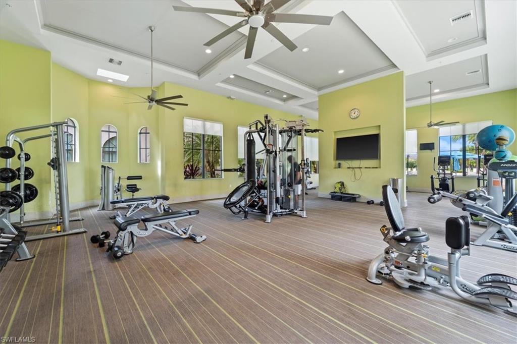 5474 Cassidy Lane Ave Maria, FL 34142 - Photo 27 of 31 a view of a room with gym equipment