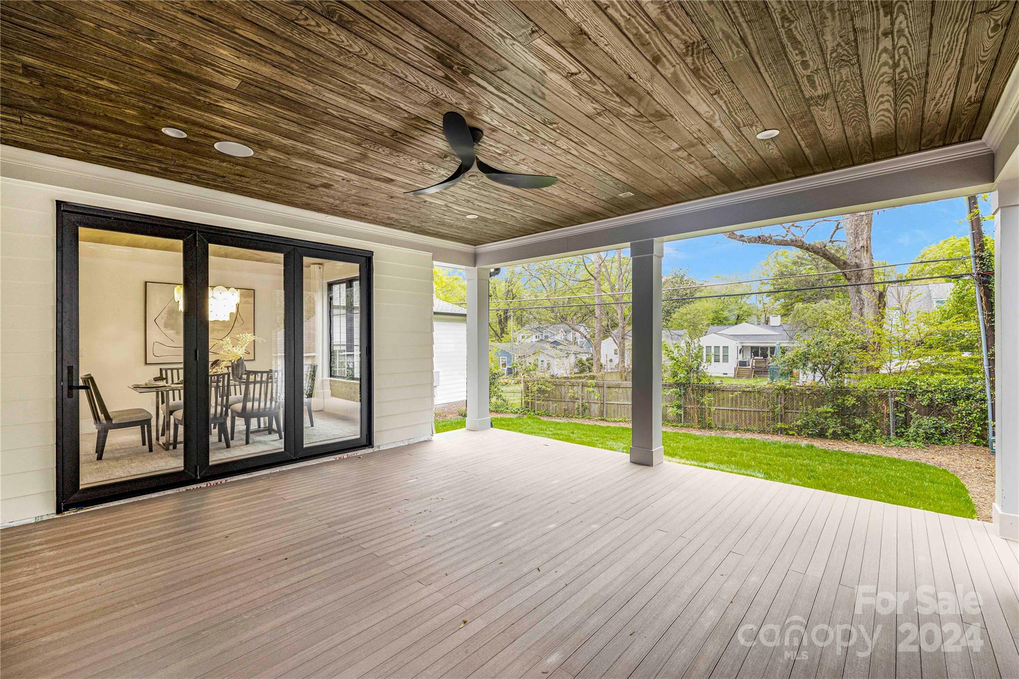 1815 Club Road Charlotte, NC 28205 - Photo 39 of 42 a view of an entryway with wooden floor