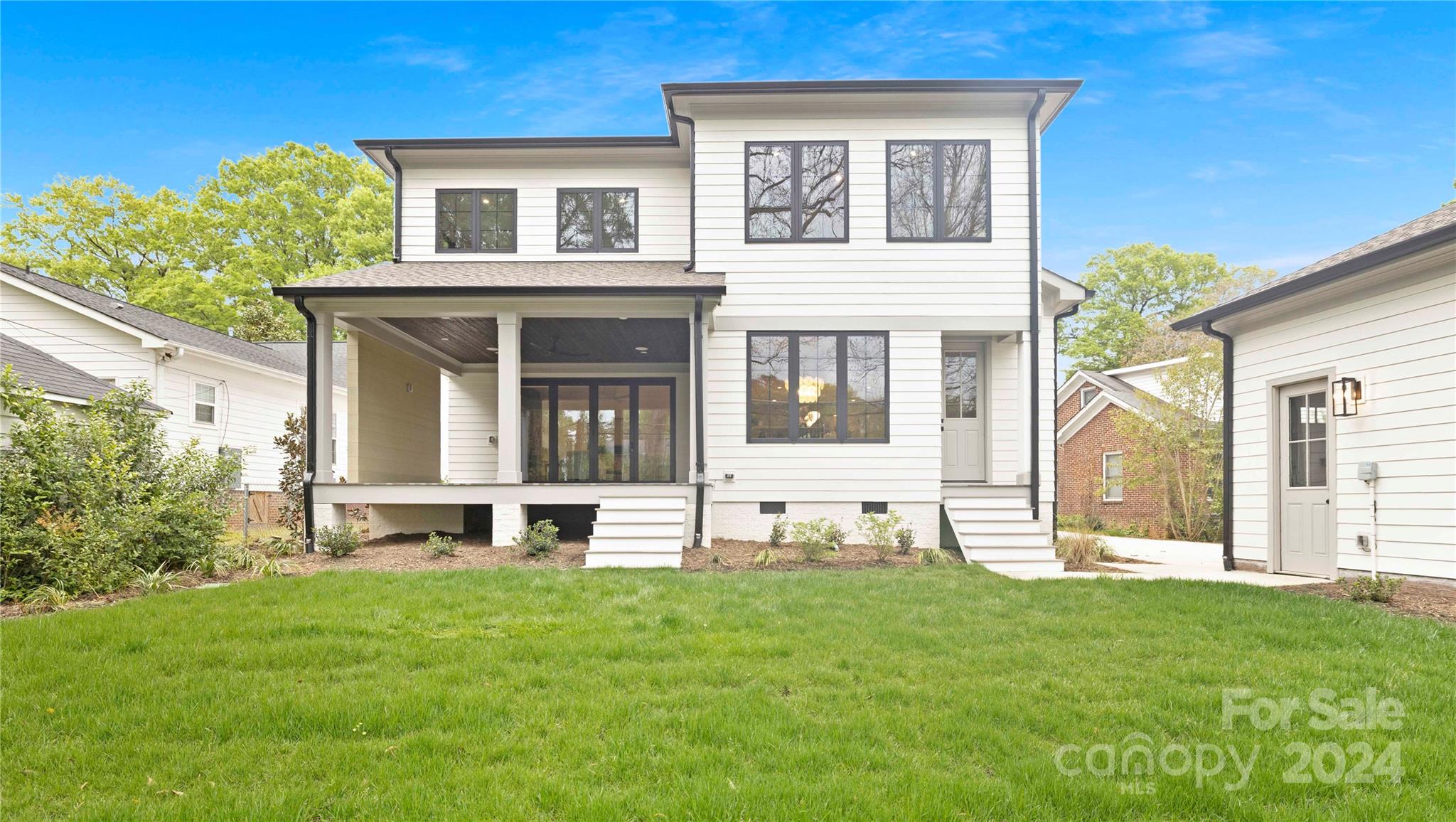 1815 Club Road Charlotte, NC 28205 - Photo 41 of 42 a view of house with yard