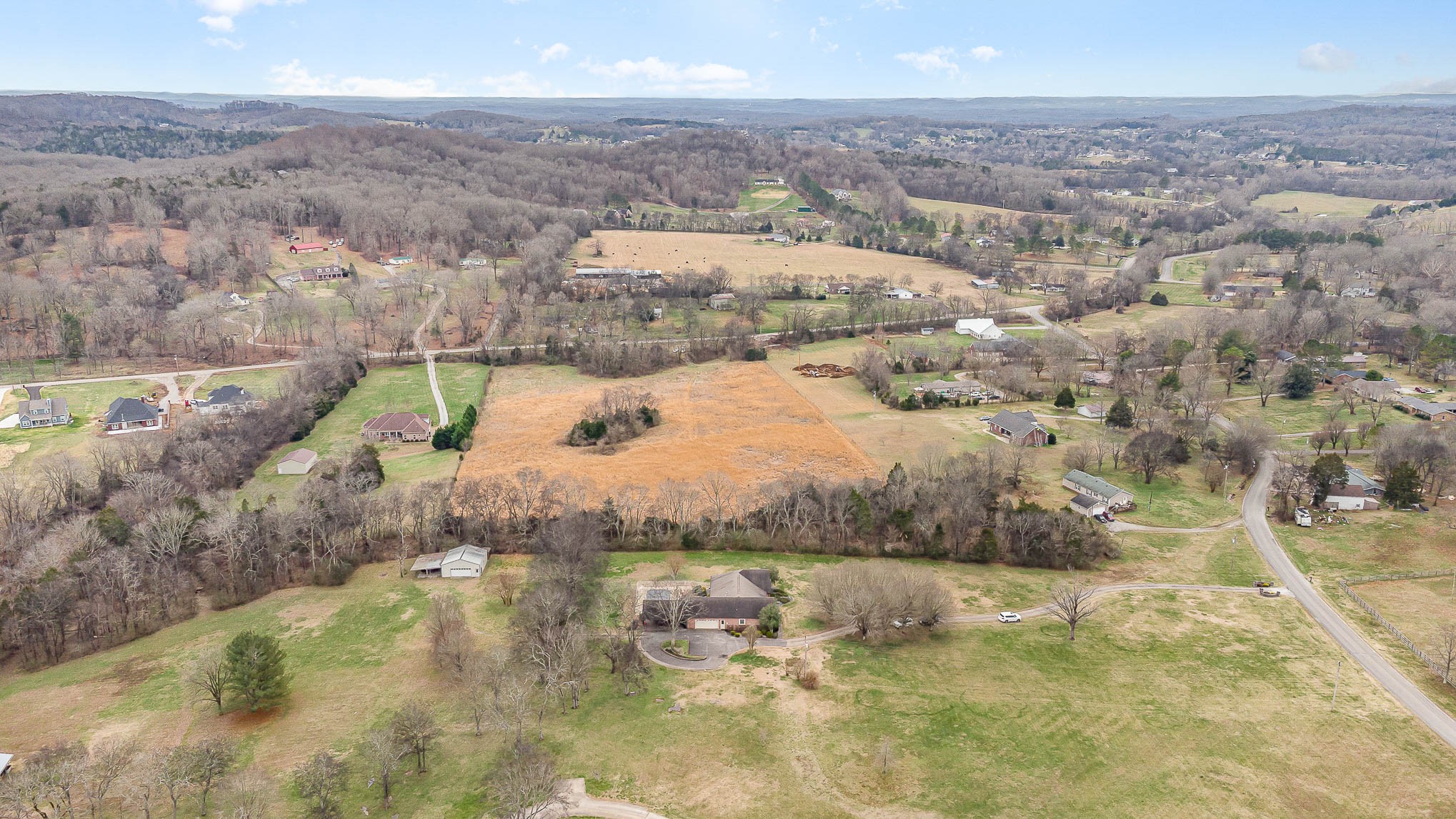 1160 John Sharp Road Spring Hill, TN 37174 - Photo 47 of 51 an aerial view of residential houses with outdoor space