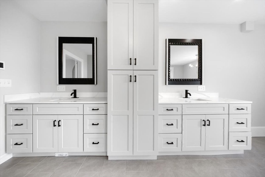 76 Macombers Way Marshfield, MA 02050 - Photo 28 of 41 a bathroom with a double vanity sink mirror and