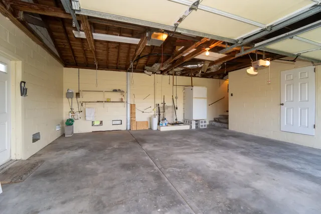 a aerial view of a house