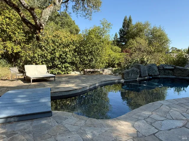 a view of a house with pool
