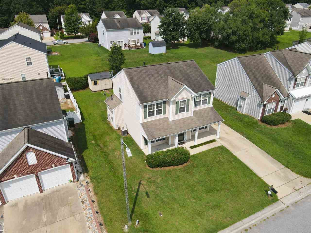 3012 Ranburne Drive Raleigh, NC 27610 - Photo 8 of 21 AERIAL FRONT