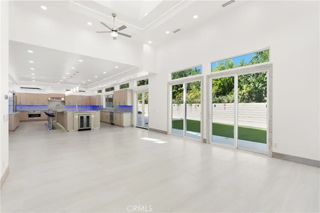 a kitchen with a stove and a sink