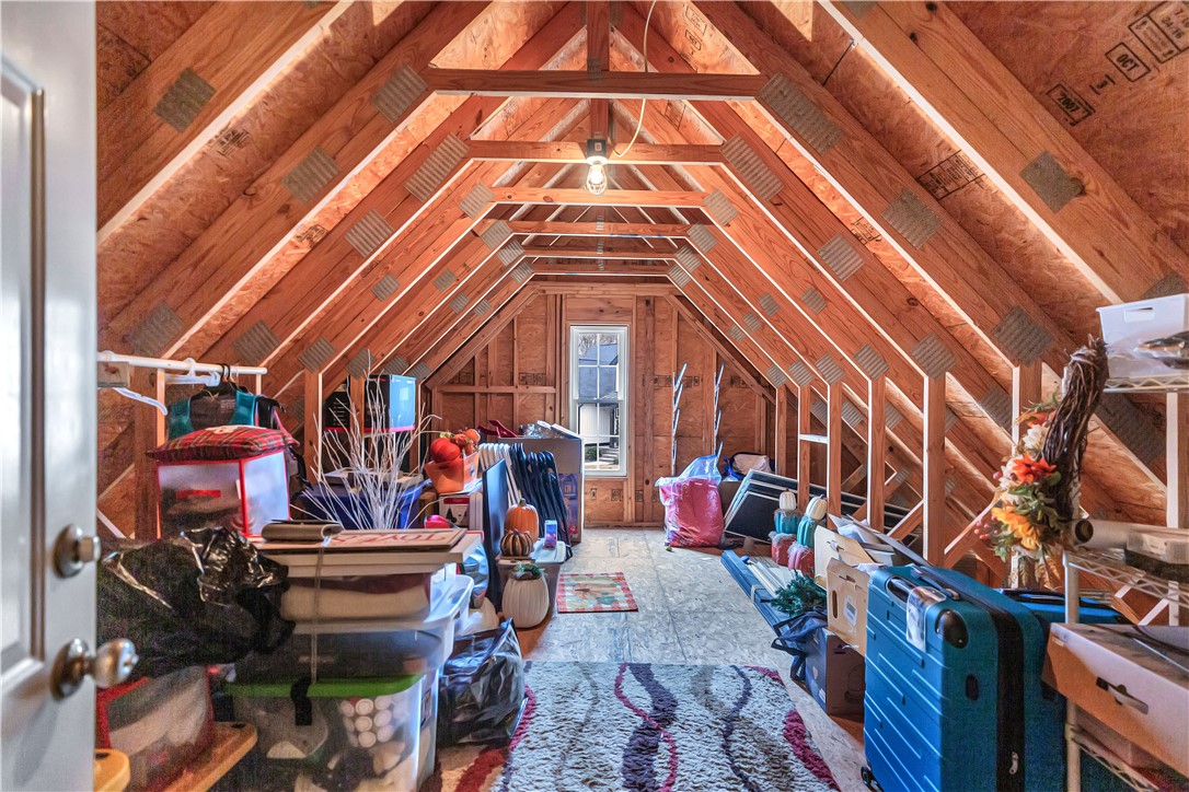 101 Riviera Circle Anderson, SC 29621 - Photo 24 of 35 This spacious attic offers ample storage within a well-structured framework, ready for your customization.