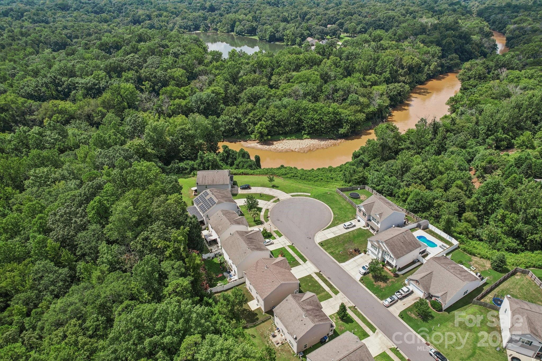 2289 Reid Pointe Avenue Indian Land, SC 29707 - Photo 38 of 39 an aerial view of house with yard