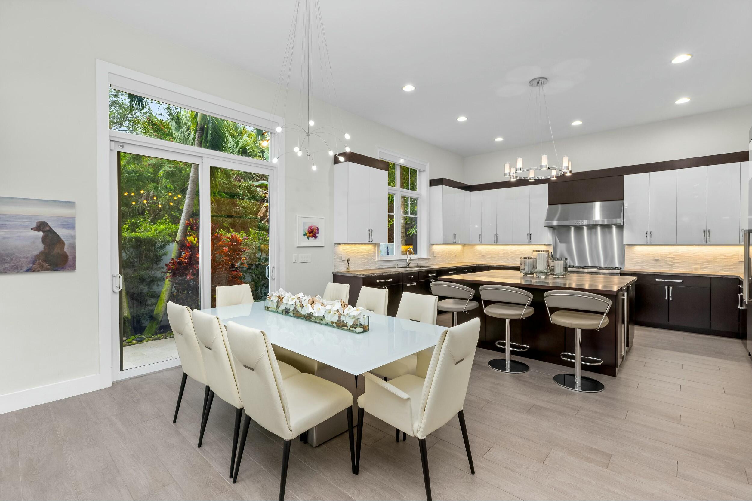 970 Lago Mar Lane Boca Raton, FL 33431 - Photo 27 of 76 Dining area to kitchen
