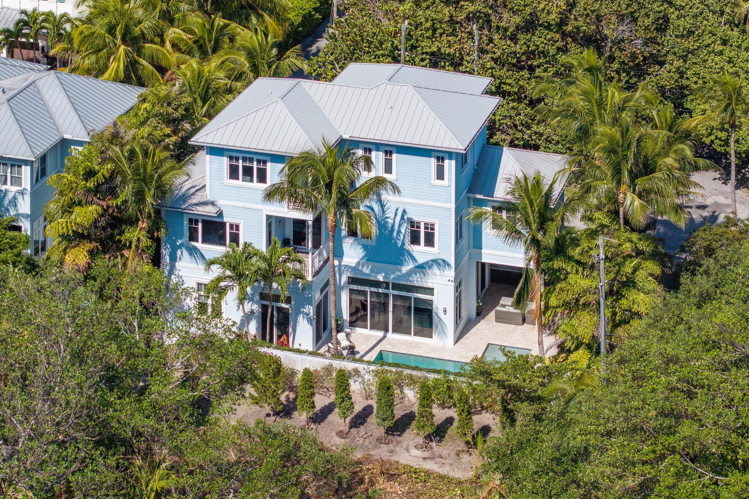 970 Lago Mar Lane Boca Raton, FL 33431 - Photo 72 of 76 Aerial Back