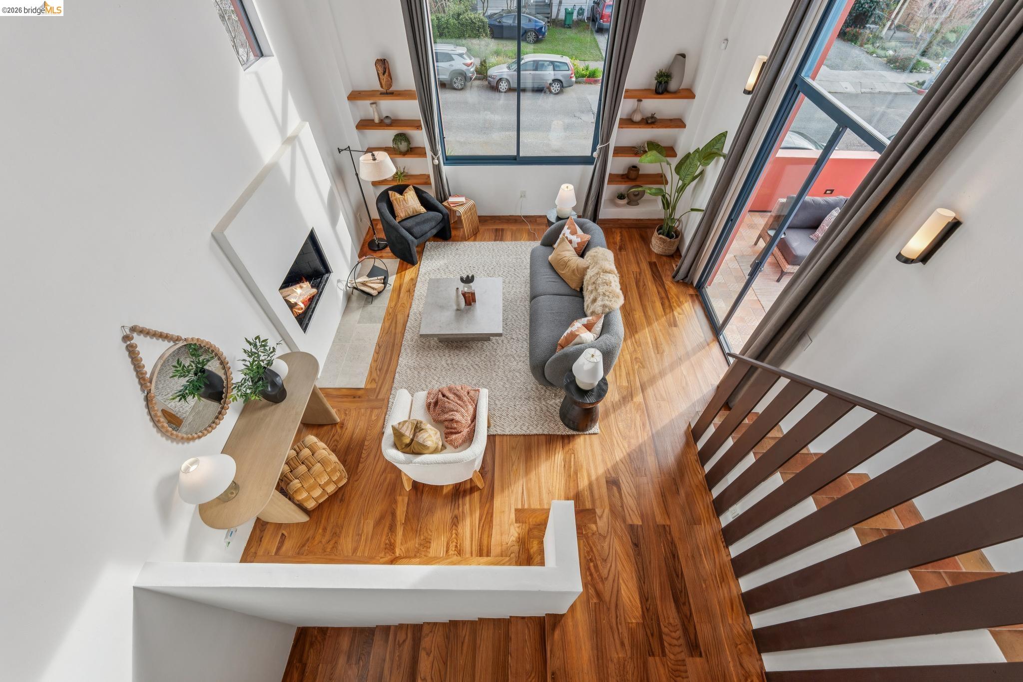 2015 Delaware Street, Unit A Berkeley, CA 94709 - Photo 45 of 60 Living area with wood finished floors