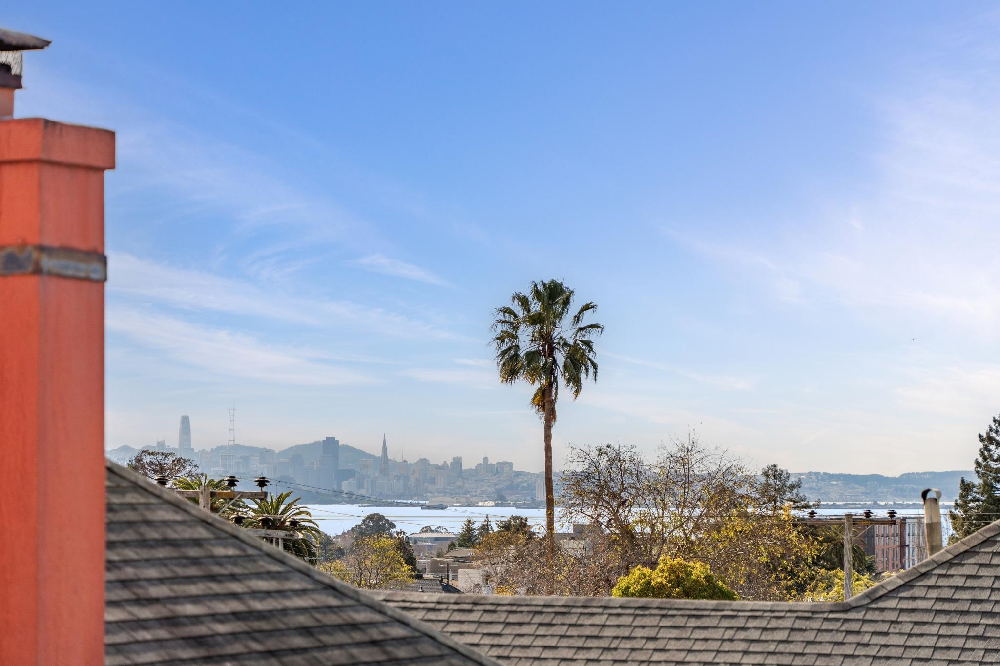 2015 Delaware Street, Unit A Berkeley, CA 94709 - Photo 54 of 59 View of mountain backdrop featuring a nearby body of water