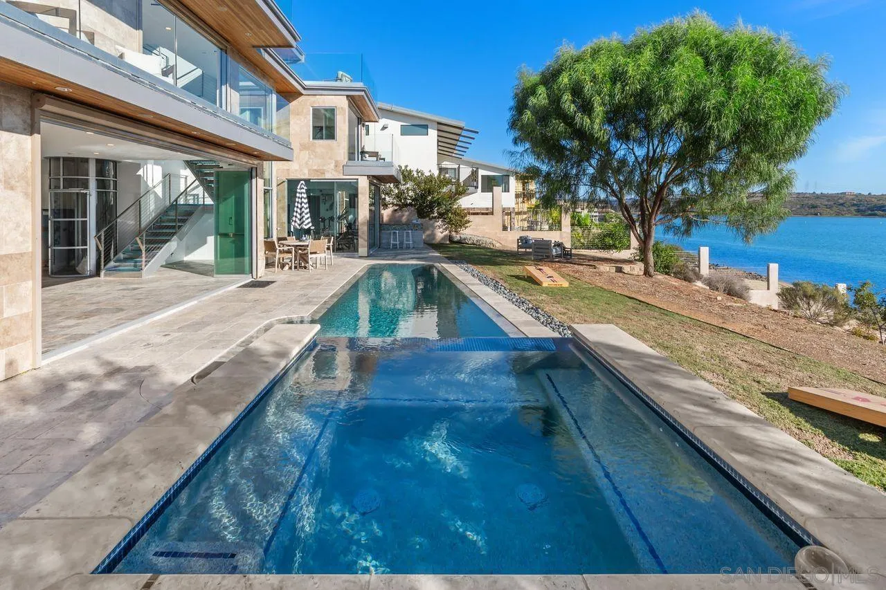 4465 Adams Street Carlsbad, CA 92008 - Photo 48 of 59 a view of a backyard with a swimming pool