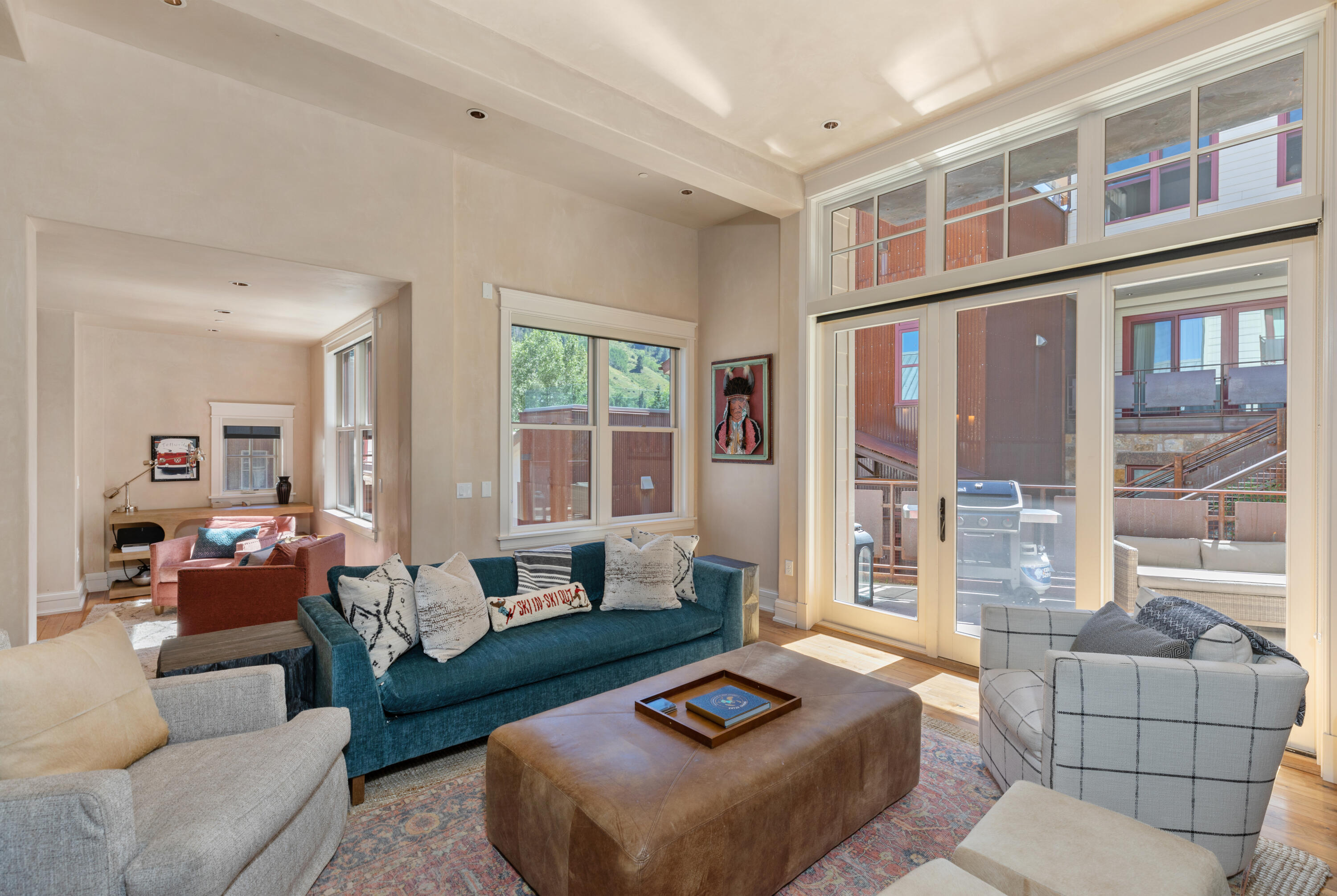 398 South Davis Street, Unit C302 Telluride, CO 81435 - Photo 5 of 14 a living room with furniture and a window