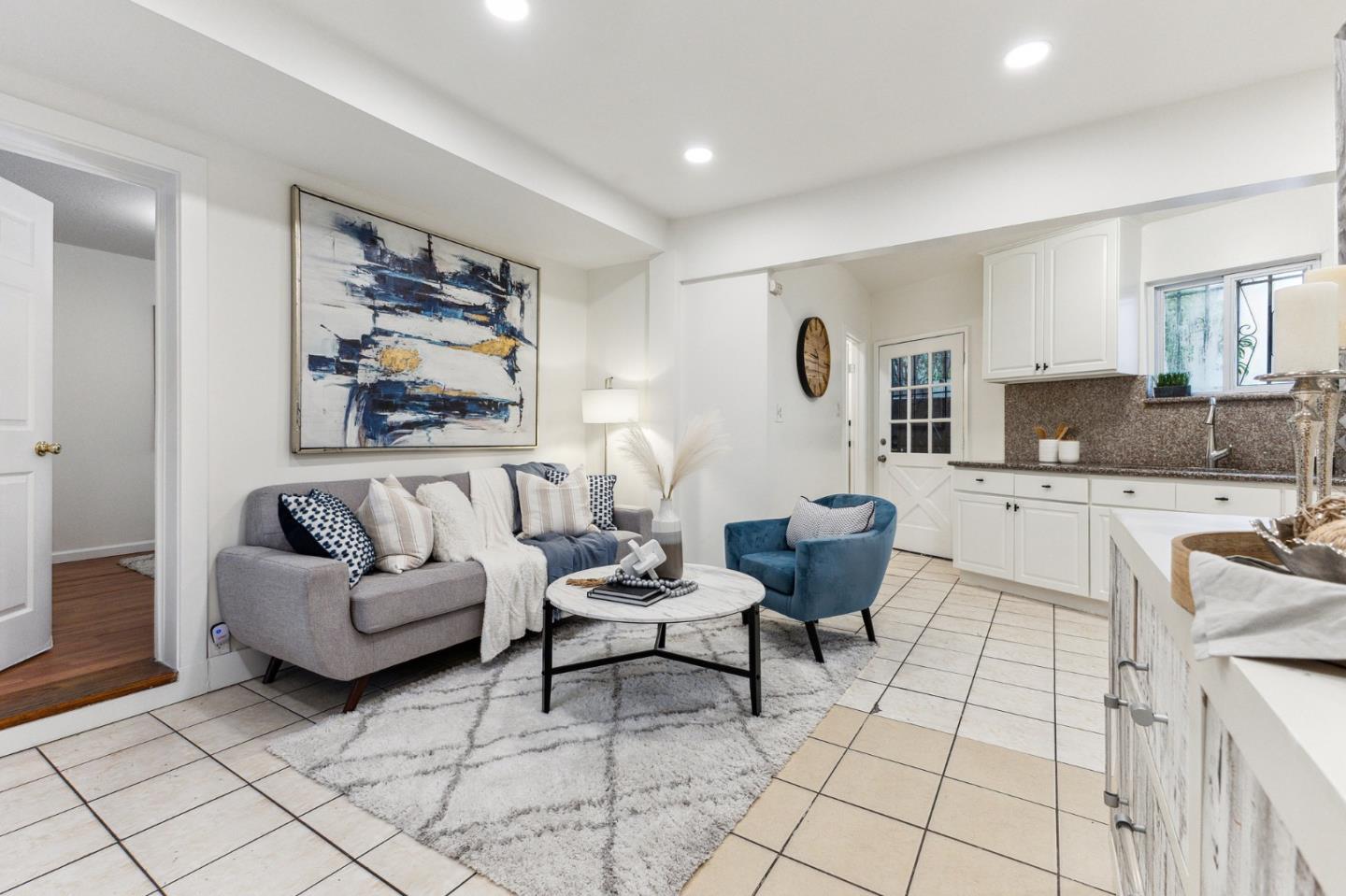 274 West Jackson Street Hayward, CA 94544 - Photo 21 of 29 a living room with furniture and white walls