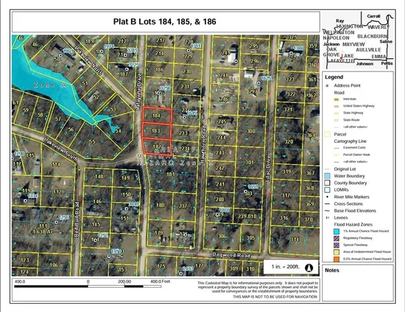 $9,000 | Plat B Lot 184-185&186 Plat B Drive, Odessa, MO 64076