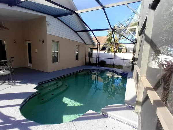 a view of a swimming pool