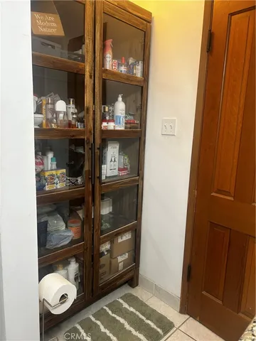 a view of storage and utility room