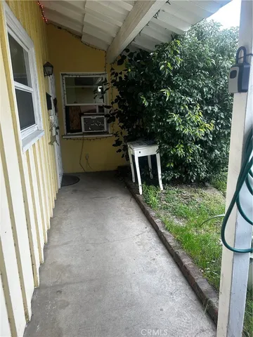 a view of outdoor space and deck