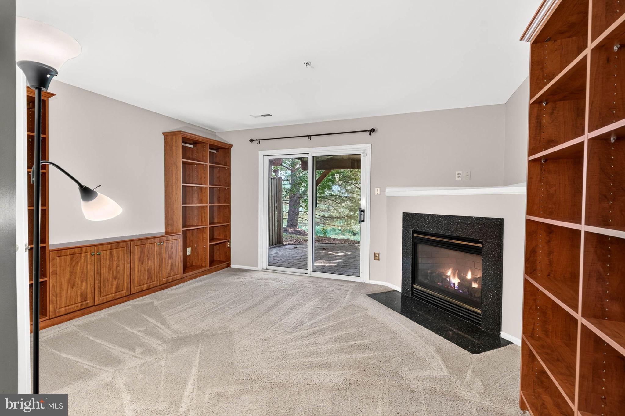 6311 Wind Rider Way Columbia, MD 21045 - Photo 6 of 43 Lower Level with Extensive Built-In Wood Cabinetry