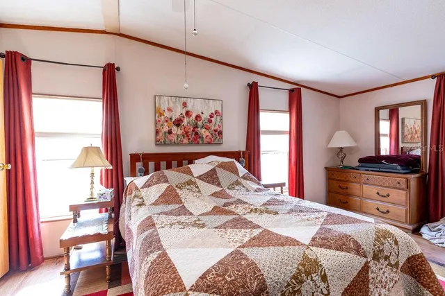 a flag is sitting in middle of forest