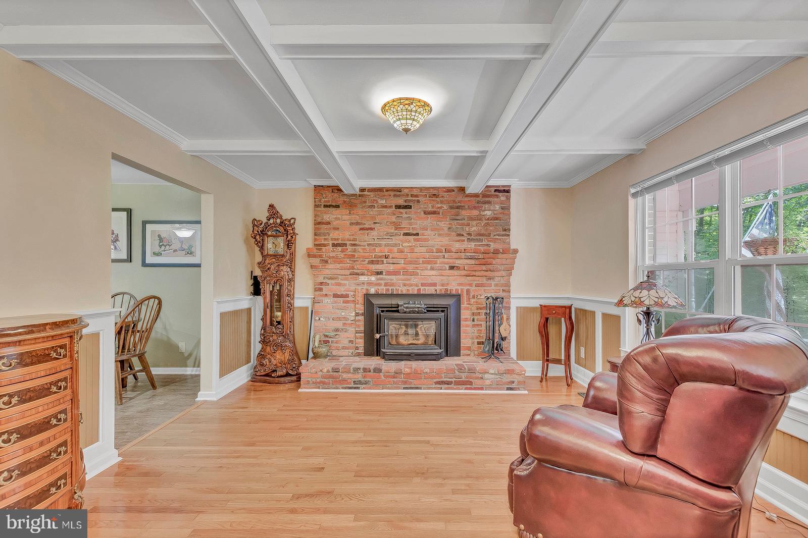13095 Olivet Road Lusby, MD 20657 - Photo 10 of 48 Gorgeous coffered ceilings