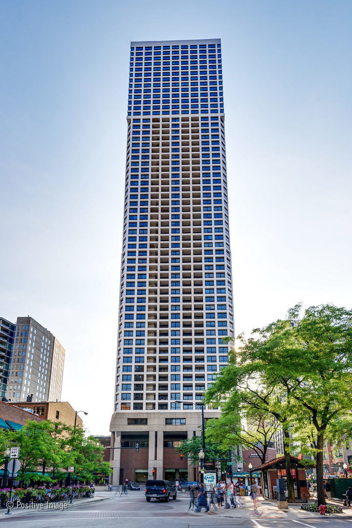 a front view of a building