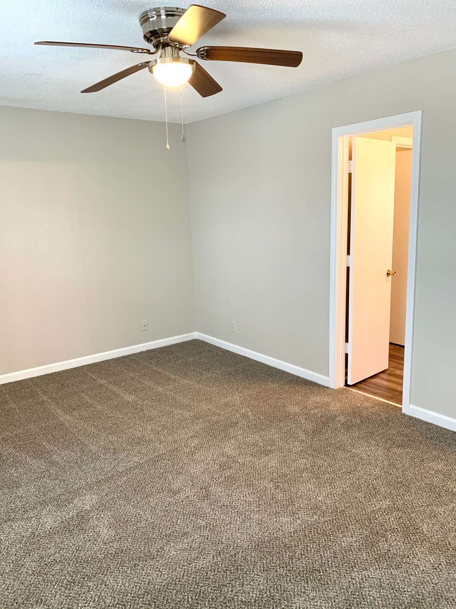 200 Tree Line Drive Oak Grove, KY 42262 - Photo 43 of 58 an empty room with a chandelier fan and closet