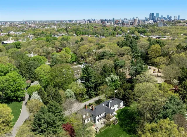 an aerial view of a city with lots of residential buildings