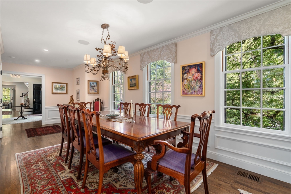 21 Sargent Crossway Brookline, MA 02445 - Photo 24 of 36 a view of a dining room with furniture window and outside view