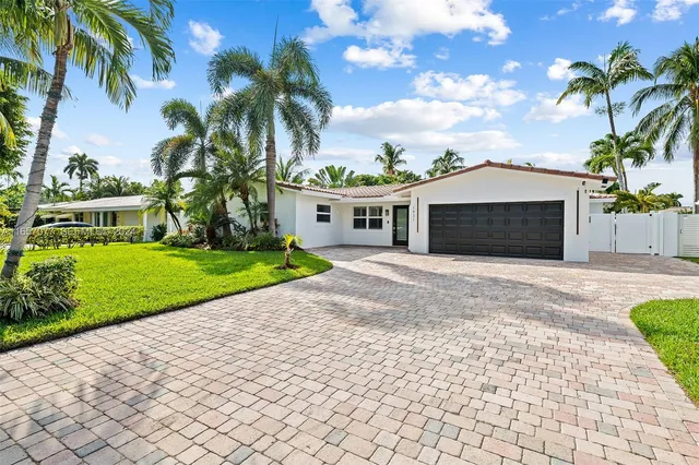 a view of outdoor space yard and swimming pool