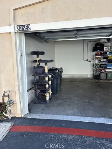 a view of storage and utility room