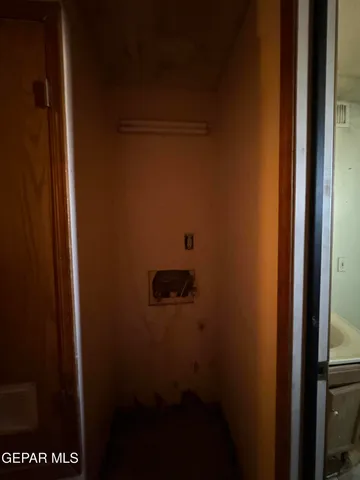 a close up of a mirror