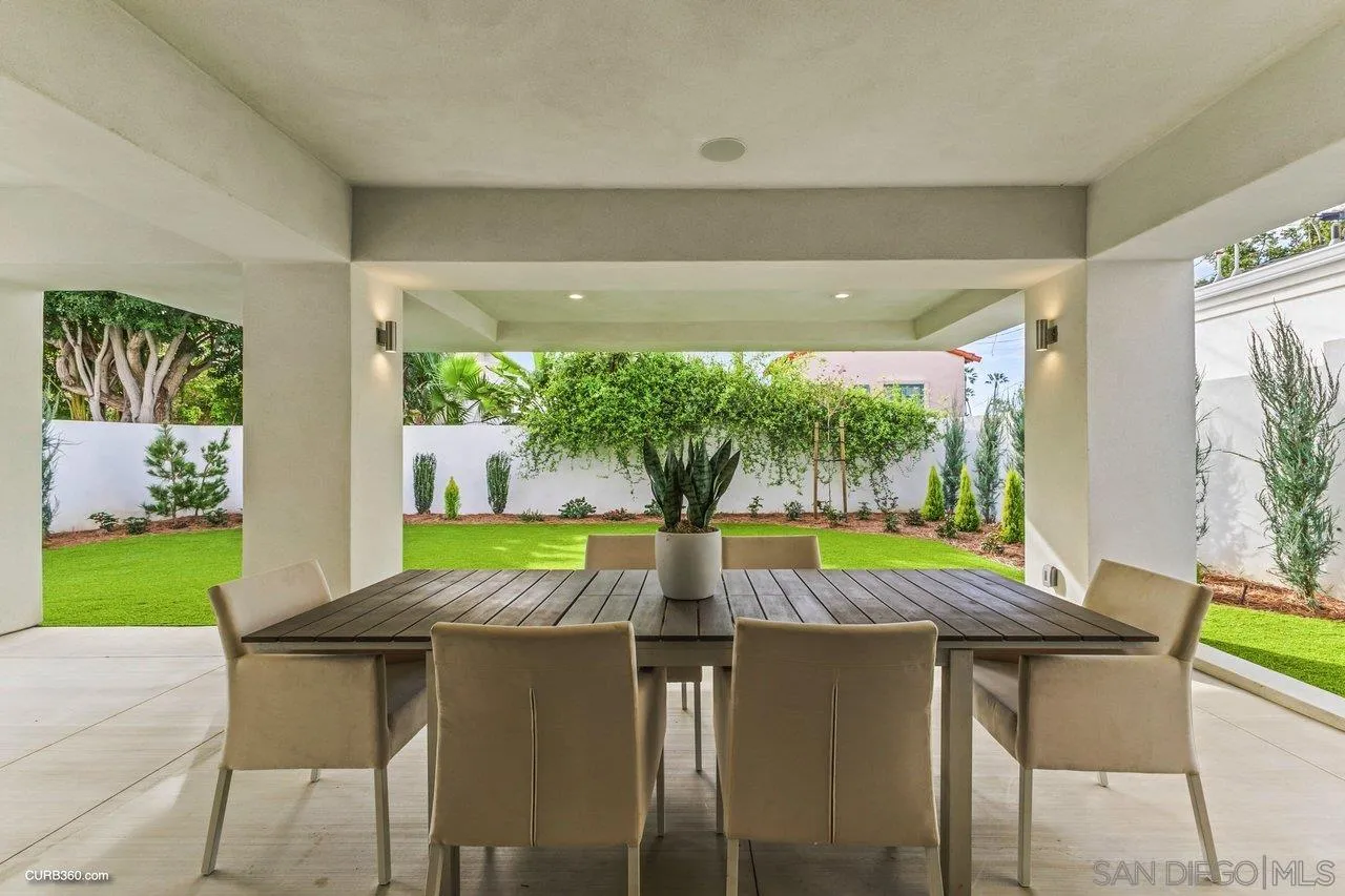 8352 La Jolla Shores Drive La Jolla, CA 92037 - Photo 21 of 33 a view of outdoor dining space with a patio