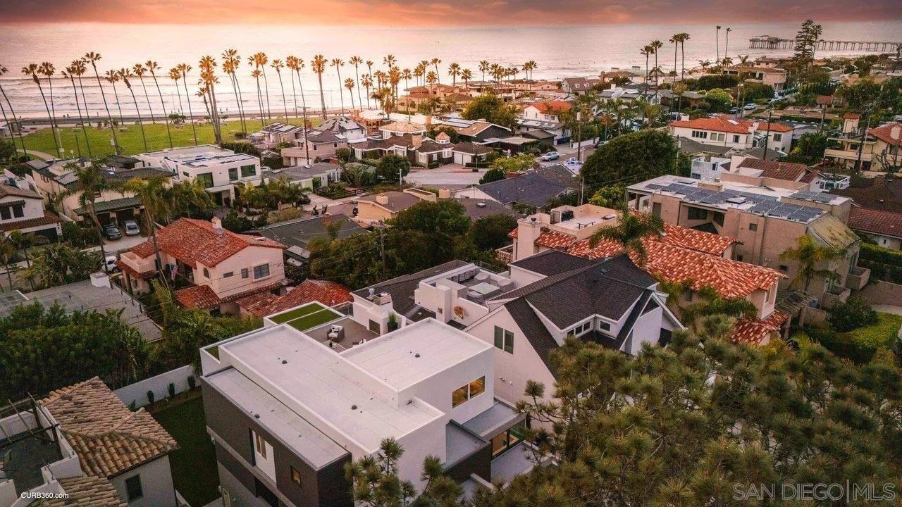 8352 La Jolla Shores Drive La Jolla, CA 92037 - Photo 8 of 33 an aerial view of a city with lots of residential buildings