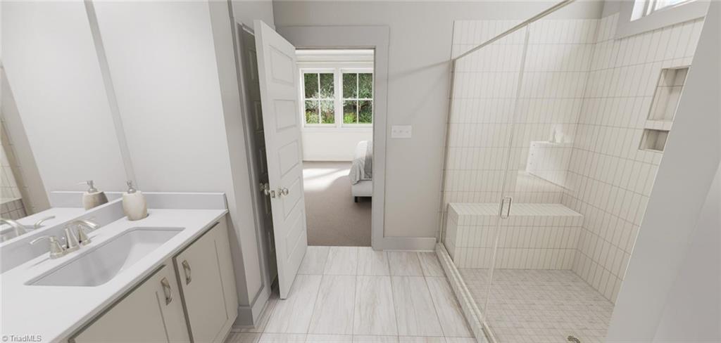 6749 Honeycutt Reserve Drive Oak Ridge, NC 27310 - Photo 12 of 18 Primary Bathroom-Virtual Representation Not actual home - Some Features may be different in actual home.