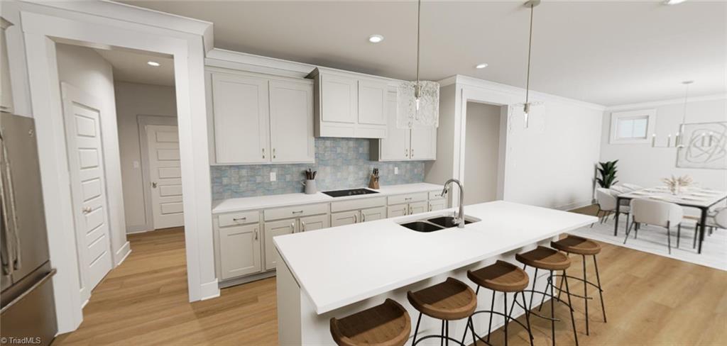 6749 Honeycutt Reserve Drive Oak Ridge, NC 27310 - Photo 2 of 18 Kitchen-Virtual Representation Not actual home - Some Features may be different in actual home.