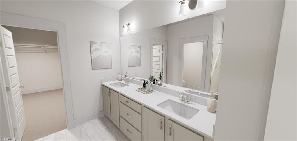 6749 Honeycutt Reserve Drive Oak Ridge, NC 27310 - Photo 10 of 18 Primary Bathroom-Virtual Representation Not actual home - Some Features may be different in actual home.