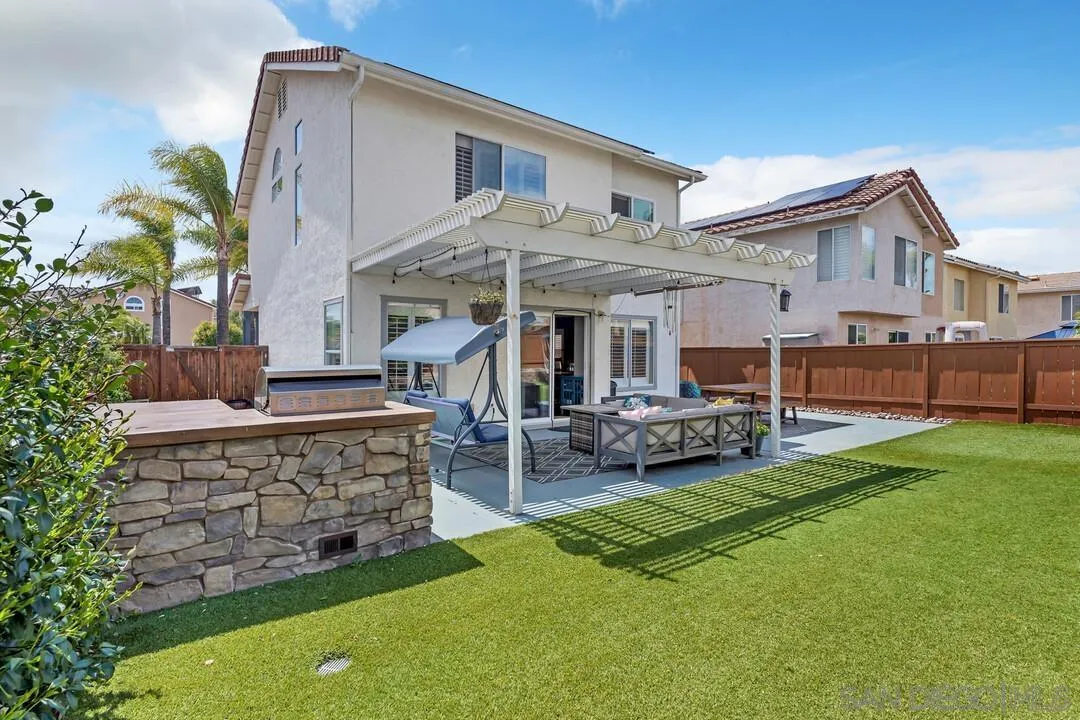 224 Parkside Place Santee, CA 92071 - Photo 43 of 50 a view of a house with a yard and sitting area