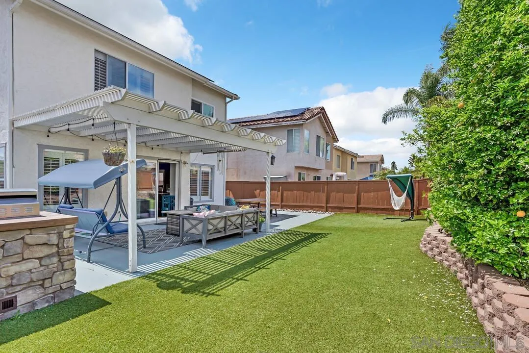 224 Parkside Place Santee, CA 92071 - Photo 44 of 50 a view of a house with a yard and sitting area