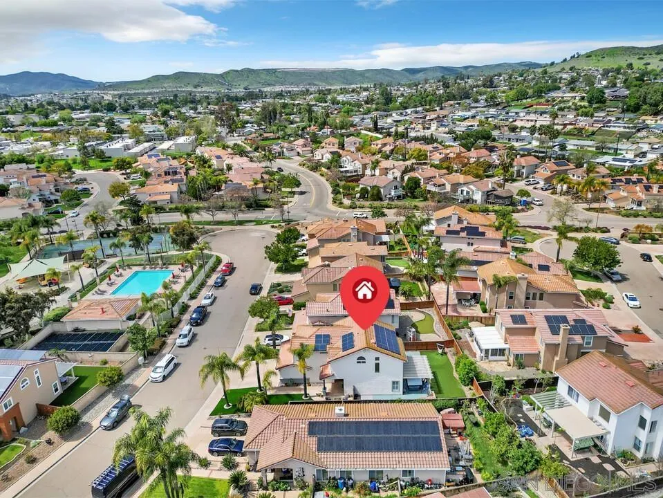 224 Parkside Place Santee, CA 92071 - Photo 46 of 50 an aerial view of a city