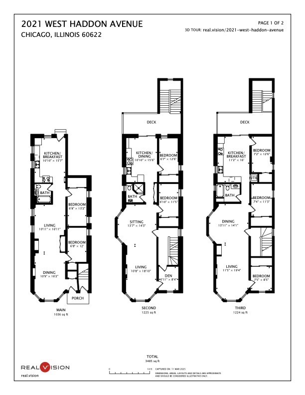 2021 West Haddon Avenue Chicago, IL 60622 - Photo 44 of 47