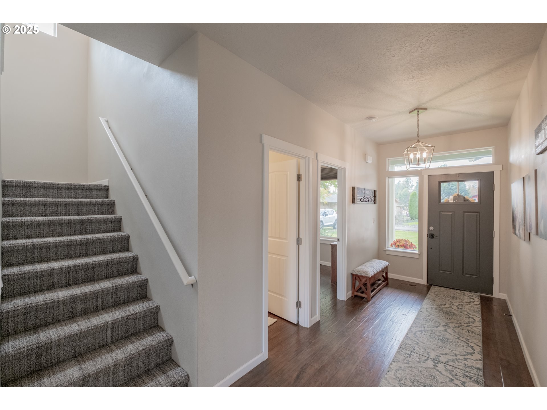 405 Northwest Juniper Lane Albany, OR 97321 - Photo 22 of 48 a view of entryway and hall with wooden floor