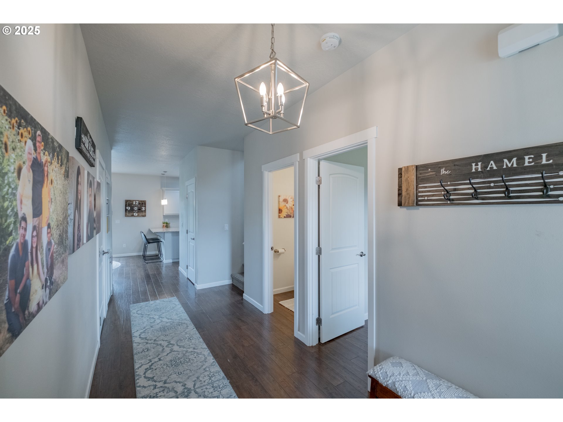 405 Northwest Juniper Lane Albany, OR 97321 - Photo 5 of 48 a view interior of a house and wooden floor an entryway