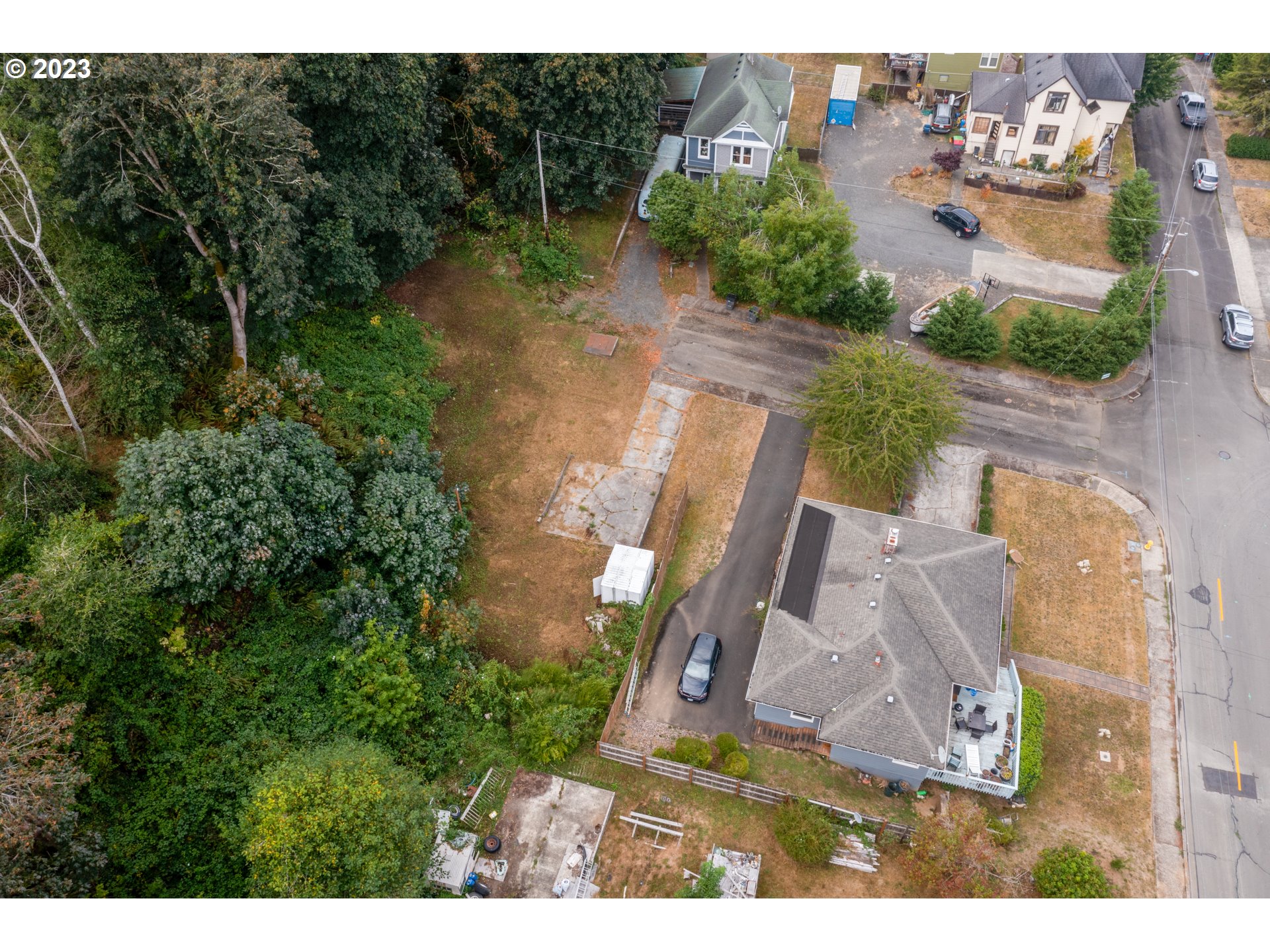 836 33rd Street Astoria, OR 97103 - Photo 8 of 11 an aerial view of a house with outdoor space