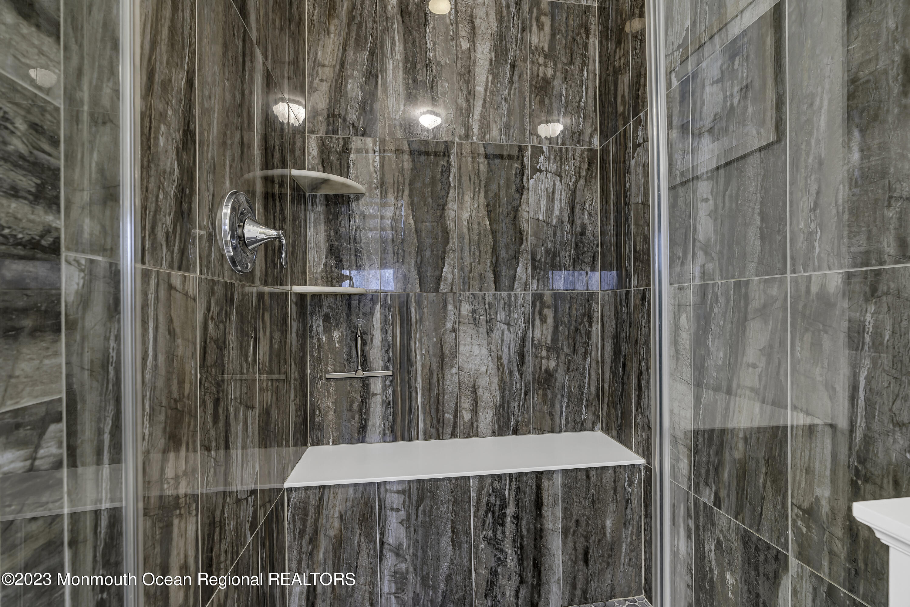 70 Harvest Ridge Road Howell, NJ 07731 - Photo 21 of 62 Shower w/frameless door & Seat