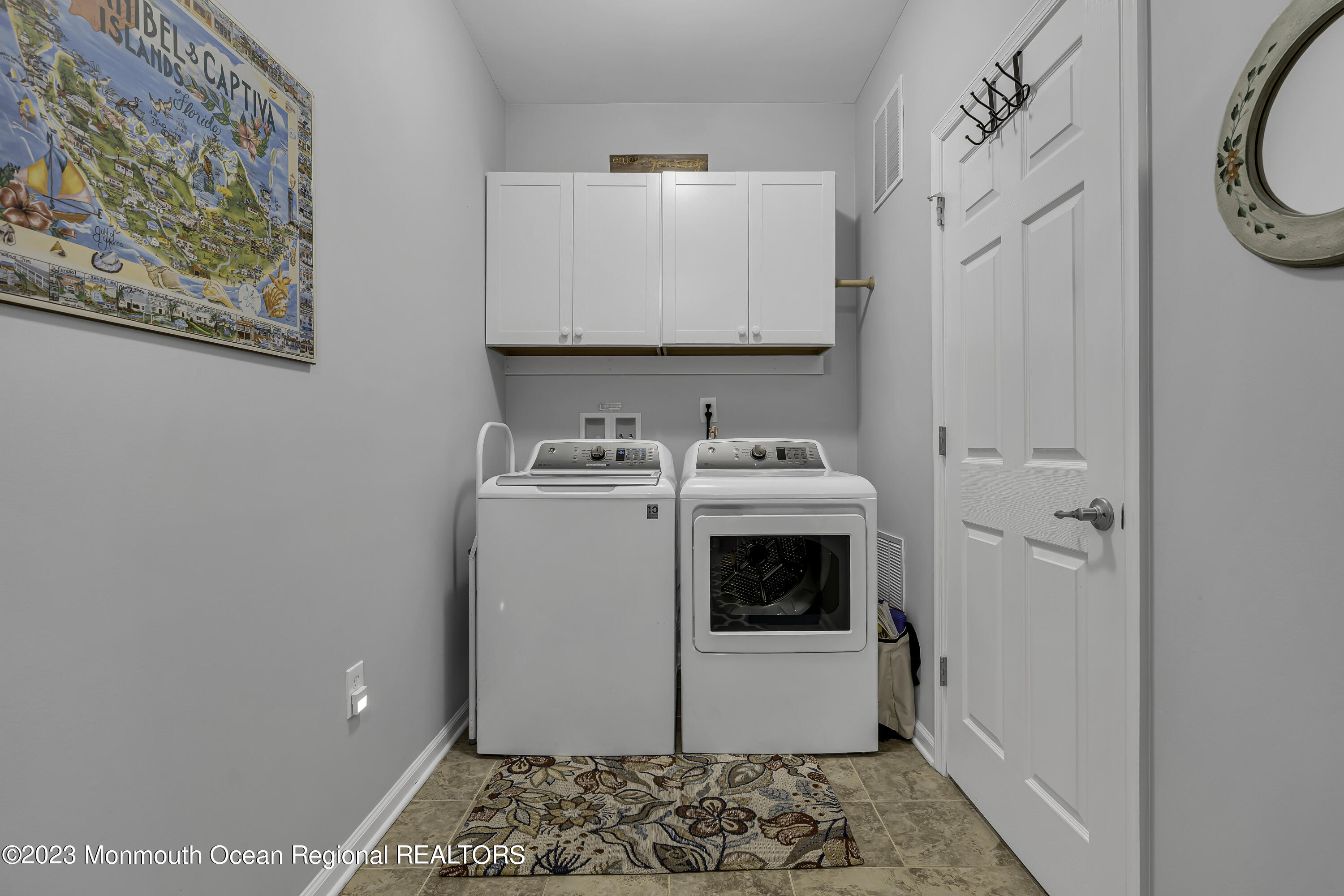 70 Harvest Ridge Road Howell, NJ 07731 - Photo 31 of 62 Laundry Room w/added Storage Cabinets