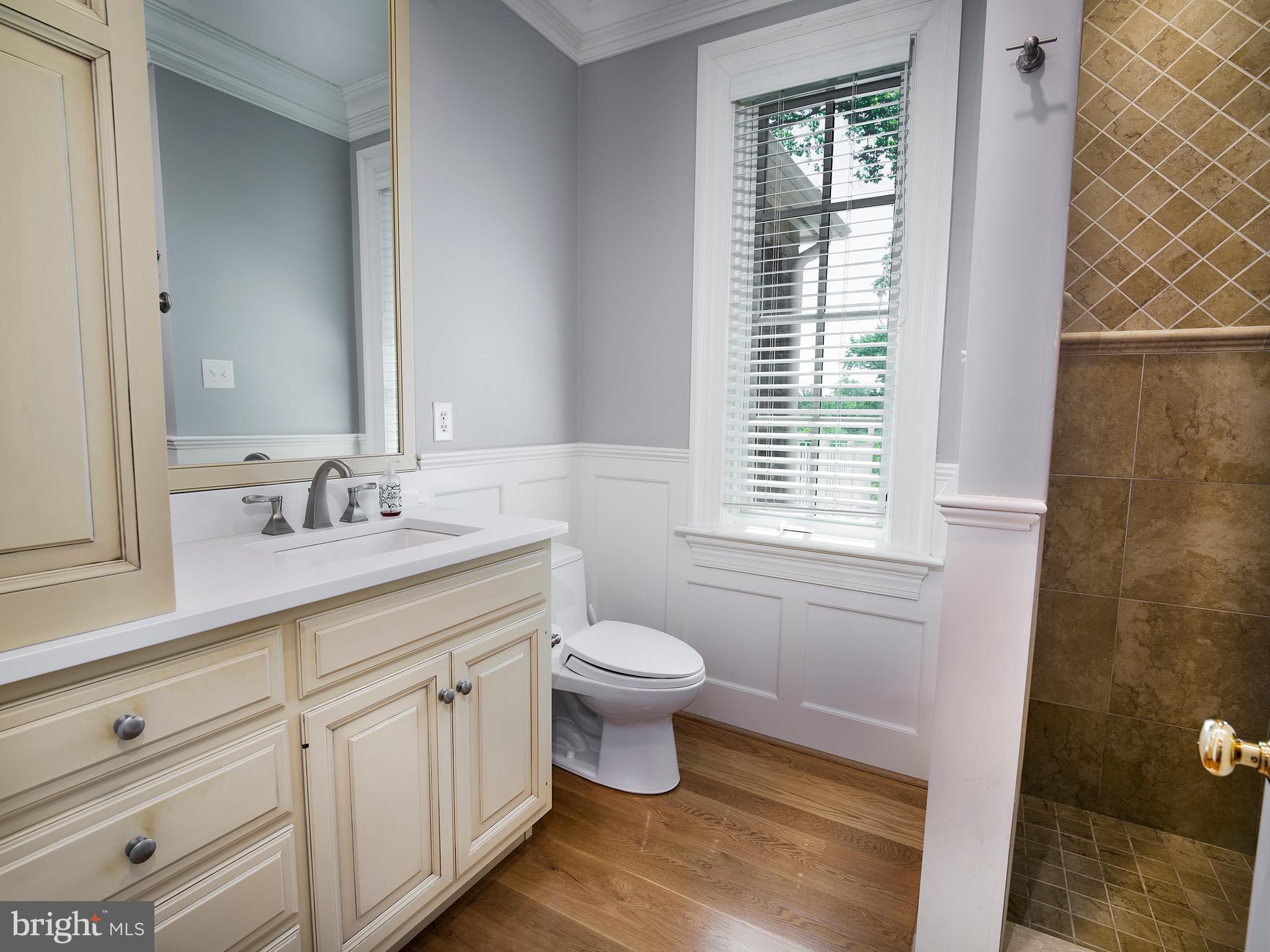 102 Springhouse Lane Newtown Square, PA 19073 - Photo 52 of 80 a bathroom with a toilet sink and a window